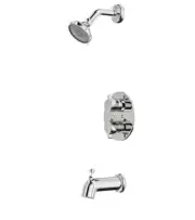 IKEA Voxnan Showerhead W/ Thermostatic Faucet and Tub Bathroom Shower 003.426.21