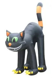 20 FOOT Jumbo Party Halloween Inflatable Black Cat Yard Decoration Prop Balloon