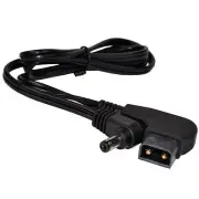 2ft D-Tap Power DC Cable 5.5x2.1mm Barrel Plug +C- for V-Lock V-Mount Battery