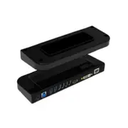 11 in 1 Multifunction Hub with HDMI DVI Audio Socket & Microphone USB Port