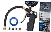 Digital Tire Pressure Gauge with Inflator, 250 PSI Air Chuck & Compressor 1