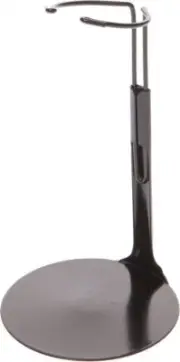 Kaiser Doll Stand 2075 - Black Doll Stand 6 1/2" to 10" Dolls and Action Figures