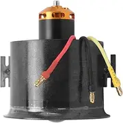 QX Motor 70mm EDF Set High Power 3500KV Brushless Motor with 6 Blade Ducted Fan RC Airplane