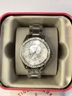Fossil ES3202 Women's Riley Quartz SilverStainless Steel Watch 38mm W/Tin