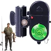 Fish Bite Alarm | Waterproof Fishing Bite Alert | Portable Sensitive Bell Tackle Equipment for Night Dark Beginners and Experienced Anglers