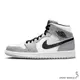 Nike AIR JORDAN 1 MID 男鞋 休閒鞋 高筒 灰白黑【運動世界】554724-092