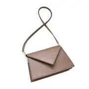 Simple PU Leather Crossbody Shoulder Bag Women Portable Flap Messenger Satchel Lady Travel Small Handbag Purse?