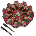 Prepara Carousel Taco Holder Stand + Taco 2pc Spoon | Day of The Dead