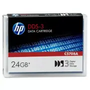 HP C5708A 4mm DDS-3 Backup Tape Cartridge (12GB/24GB) (Pack of 5)