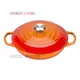 【易油網】Le Creuset 淺圓鑄鐵鍋 媽咪鍋 30cm 3.2L (火焰橘)