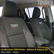 Toyota Landcruiser 300 Series - Sahara & Sahara ZX - GP9 Tourer 2x Front Seat Covers (Made to Order)