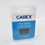 Carex CPAP Filters 6 Reusable Filters 1.75" X .875" #C12200
