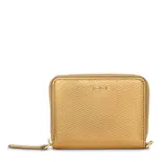 Tumi Belden Leather Tri Fold Zip Around Wallet