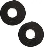 Mipcase 2 Rolls Eva Sponge Adhesive Tape for Home Shockproof Stripping Thick Wide Each Flexible Weatherproof Seal for Doors and Windows Noise Reduction