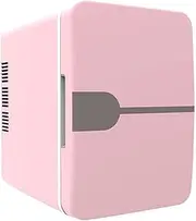 Car Refrigerator - Portable Refrigerator, Compact Cooler | Refrigerator For Skin Care, Cosmetics, Food Beverages, AC DC Thermoelectric Refrigerator, Small Ref