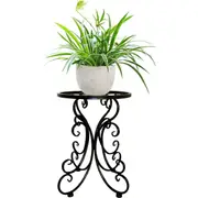 DelSol Metal Plant Stand Flower Pot Stand Plant Table