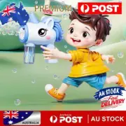 Unicorn Automatic Bubble Gun with Light Bubble Machine Gun for Kids and Toddlers