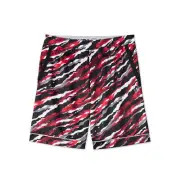 AND1 Men's Offense 8" Short Red 3XL
