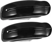 Alipis 2pcs Motorcycle Rear Mudguards Durable Wheel Mudguard Accessories for Davidson Easy Installation Stylish Design Aggressive Appearance Protects Your Ride