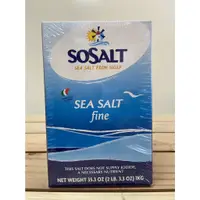 在飛比找蝦皮購物優惠-SOSALT 義大利細海鹽 1000g