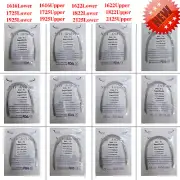 10PCS Alambre para Arco Dental NITI Rectangular Forma Natural Super Elástico