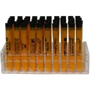 Happy Halloween 5" Test Tube w/ Caps and Rack, Custom Print Graphic (Pack of 50)