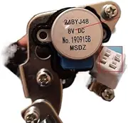 Carburetor double tube/step motor (8V 4 line) OR (12V 5 line) For GENERAC GP2200i Generator Inverter 80cc 1700 2200 Watts (Color : 8V 4 line)