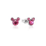 Couture Kingdom Disney Mickey Mouse Birthstone SS 12mm Stud Earrings October