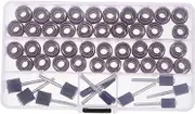 WHAMVOX Sanding Rings for Drill 132pc Grit Drum Paper Stick Sanding Sleeves Kit -one Drum Sander
