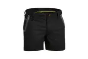 Bisley Mens FLX & MOVE Stretch Shorts BSH1131 - Black
