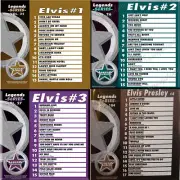 ELVIS LEGENDS SERIES KARAOKE CDG 4 DISC #25,26,27,184-Just Can't Help, Surrender