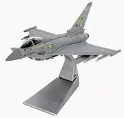 Replica 1:72 for Scale Eurofighter Typhoon FGR.4 Military Airplane Model Metal Static Ornament Collection Display Airplane Toy