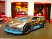 RARE 2018 BUGATTI DIVO CUSTOM EDITION 1/64 MB CUSTOM WHEELS AND TIRES ADDED