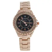 Kim & Jade 2033L-GPB Rose Gold Stainless Steel Bracelet Watch by Kim & Jade for Women - 1 Pc Watch