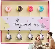 Stainless Steel Dessert Fork, Small Fork, Donut Salad Fork, Coffee Spoon, Donut Fork, Stainless Steel Donut Coffee Spoon
