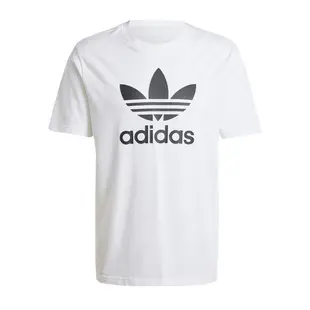 Adidas Trefoil T-Shirt IV5353 男 短袖 上衣 T恤 運動 經典 三葉草 基本款 白