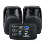 【ATB通伯樂器音響】Laney / AH2500D 攜帶型 藍芽PA音響組(2x10吋,1000W)(附麥克風x2)