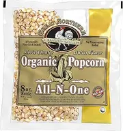 4147 Certified Organic 8 Oz Movie Theater Great Northern Popcorn Portion Packs 18ct