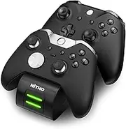 NITHO Charging Station for Two Controllers and Two 1000mAh Battery Packs for Xbox One