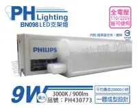 在飛比找松果購物優惠-【PHILIPS飛利浦】BN098C LED 9W 3000