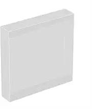 Demeras Pack of 10 Transparent Cartridge Game Plastic Case Anti Dust Cover Game Boy Protective Box GBA Boxed Game, White