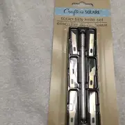 NEW Crafting Hobby Crafter's Square Scrap-tility Knife set + 6 blades FREE S&H