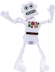 Wind Up Toys - Dancing Robot for Toddler | Fun Interactive Portable Windup Toys for Birthday School Table Classroom Halloween Travel Christmas Party Easter