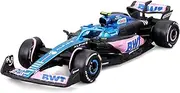 [Bburago] F1 RenaultAlpine A523 (2023), Gasley: Formula 1 Model Car in 1:43 Scale, from 3 Years (18-38072G)