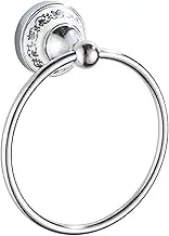 FCFZBTBNM Stainless Steel Ring Wall Hanging Chrome Plated Towel Ring Towel Rack Bathroom Accessories Towel Ring