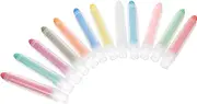 Chalk Pen Supply 12 Colors Multi-function Drawing Chalk Toddler Craft Non-toxic for Boys and Girls