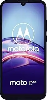 [Motorola] E6s Dual-SIM 32GB ROM + 2GB RAM Factory Unlocked 4G/LTE Smartphone (Peacock Blue) - International Version