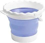 Silicone Watercolor Rinse Bucket, Paint Water Cup, Foldable Brush Washer, 7.87x7.87x6.3 inches, Lightweight & Compact, Oil Painting Cleaning Tool for Artists, Studios, Classrooms