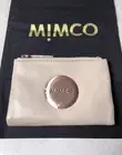 Mimco Wallet Petite Fold Leather BNWT Dustbag Pancake RRP $149 NEW