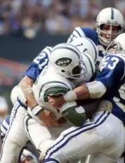 Emerson Boozer Of The New York Jets 1970 OLD NFL PHOTO 4
